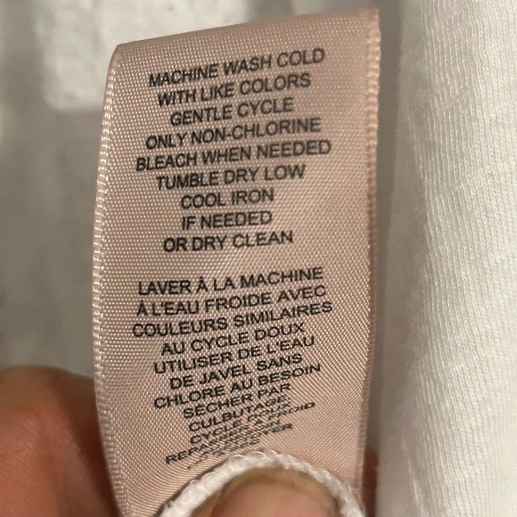 Philosophy | White and Blue Embroidered Blouse | Size XL - Picture 5 of 6